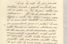 [Carta] 1952 giugno 3, Roma, [Italia] [a] Gabriela Mistral