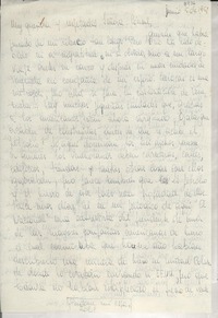 [Carta] 1952 jun. 5, [Italia?] [a] [Gabriela Mistral]