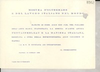 [Carta] 1952 luglio 19, Napoli, [Italia] [a] Gabriela Mistral