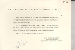 [Carta] 1952 luglio 24, Napoli, [Italia] [a] Gabriela Mistral