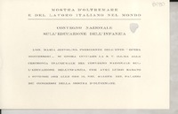 [Tarjeta] 1952 [ott.?], [Italia] [a] [Gabriela Mistral]