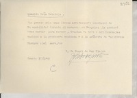 [Carta] 1952 ott. 17, Trento, [Italia] [a] Gabriela [Mistral]