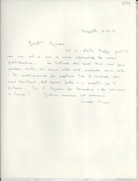 [Carta] 1952 dic. 7, Cappelli, [Italia] [a] [Gabriela Mistral]