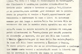 [Carta] 1952 dic. 26, Genova, [Italia] [a] [Gabriela Mistral]