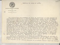 [Carta] 1933 jul. 9, Madrid, [España] [a] Gabriela Mistral