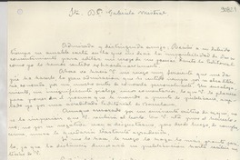 [Carta] 1945 jul. 22, Barcelona, [España] [a] Gabriela Mistral