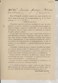 [Carta] [1933?], [España?] [a] Gabriela Mistral, Madrid, [España]