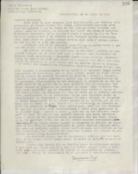[Carta] 1946 abr. 22, Montpellier, [Francia] [a] Gabriela Mistral