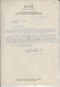 [Carta] 1951 sept. 4, [Sevilla], [España] [a] Gabriela Mistral, Nápoles, [Italia]