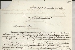 [Carta] 1947 dic. 7, Madrid, [España] [a] Gabriela Mistral