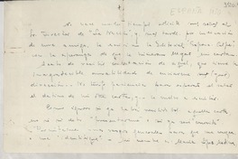 [Carta] 1950 mar. 8, Valladolid, [España] [a] Gabriela Mistral