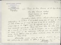 [Carta] 1953 mayo 18, Las Palmas de Gran Canaria, [España] [a] Gabriela Mistral, Nápoles, Italia
