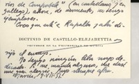 [Tarjeta] 1951 jul. 9, Murcia, [España] [a] Gabriela Mistral