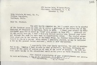 [Carta] 1956 Dec. 5, California, U.S.A. [a] Gabriela Mistral, Santiago, Chile