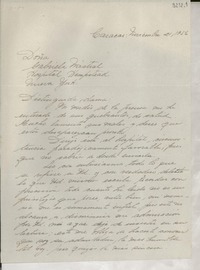 [Carta] 1956 nov. 21, Caracas, [Venezuela] [a] Gabriela Mistral, Nueva York