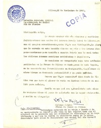 [Carta] 1945 nov. 22, Bilbao, [España] [a] Gabriela Mistral, Rio de Janeiro, [Brasil]