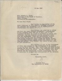 [Carta] 1946 May 25 [a] Annetta I. Clark, Northampton, Massachusetts, [EE.UU.]