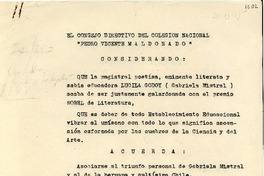 [Carta] [1945 nov. 20], Riobamba, [Ecuador] [a] Gabriela Mistral