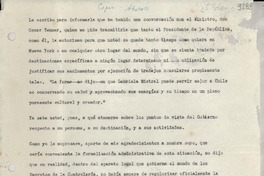 [Carta] [a] Gabriela Mistral