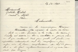 [Carta] 1932 oct 24, Bedarrides, [Francia] [a] Gabriela Mistral, Nápoles, Italia