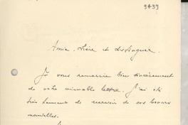 [Carta] 1949 juin 17, Santa Barbara, California, [Estados Unidos] [a] Gabriela Mistral