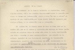Acción de la Unesco