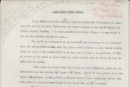 Algo sobre Jorge Mañach