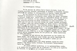 [Carta] 1950 dic. 6, Evanston, Illinois, [EE.UU.] [a] Gabriela Mistral, Veracruz, México
