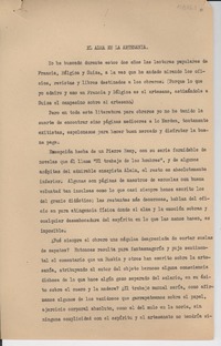 El alma en la artesanía