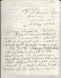 [Carta] 1946 Feb. 21, London, [England] [a] [Gabriela] Mistral