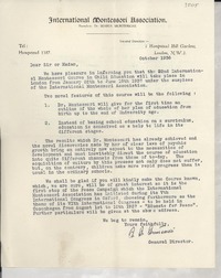 [Carta] 1936 Oct., London [a] Gabriela Mistral