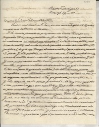 [Carta] 1940, abr. 9, Lidingo, [Suecia] [a] Señor Ministro