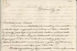 [Carta] 1940, sept. 29, Estocolmo, [Suecia] [a] Gabriela Mistral