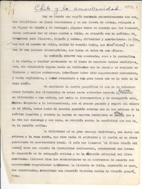 Chile y la americanidad