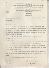 [Carta] 1951 dic. 21, Wien, [Austria] [a] Gabriela Mistral, Napoli