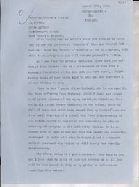 [Carta] 1947 Dec. 30, Åbo, Finland [a] Gabriela Mistral, Santa Barbara, California, [EE.UU.]