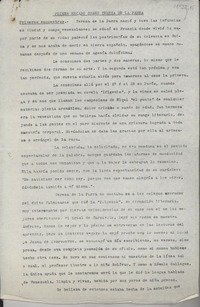 Dos recados sobre Teresa de la Parra