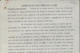 Dos recados sobre Teresa de la Parra