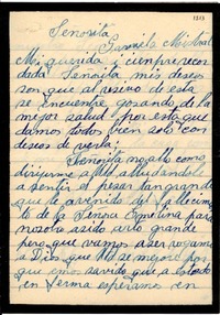 [Carta] 1947 abr. 9, Pisco Elqui, [Chile] [a] Gabriela Mistral