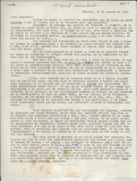 [Carta] 1951 ago. 27, Nápoles, [Italia] [a] Radomiro Tomic