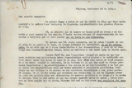 [Carta] 1951 nov. 26, Nápoles, [Italia] [a] Radomiro Tomic
