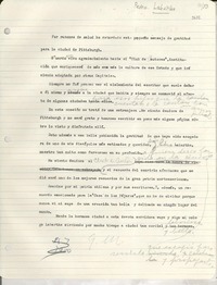[Carta] 1953 nov. [a] Pedro Juan Labarthe