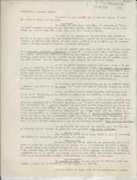 [Carta] [1952?], [Génova], [Italia] [a] Humberto Díaz-Casanueva
