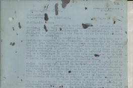 [Carta] 1940 oct. 16, Niteroi, [Brasil] [a] Secretario de Relaciones Exteriores