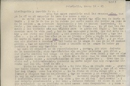 [Carta] 1945 mar. 14, Petrópolis, [Brasil] [a] E. M. [Eduardo Mallea]