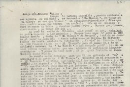 [Carta] [a] Eduardo Mallea