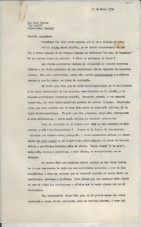 [Carta] 1950 mayo 17, Jalapa, Veracruz, México [a] Juan Ilaria, Montevideo, [Uruguay]