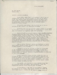 [Carta] 1949 jun. 25, [Jalapa], [México] [a] Juan Larrea, México D.F., México
