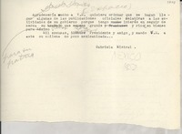 [Carta] [1952], [México] [a] Adolfo Ruíz Cortines, México D.F., [México]