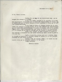 [Carta] 1951 dic. 14, [Italia] [a] Dr. Blanco Acevedo